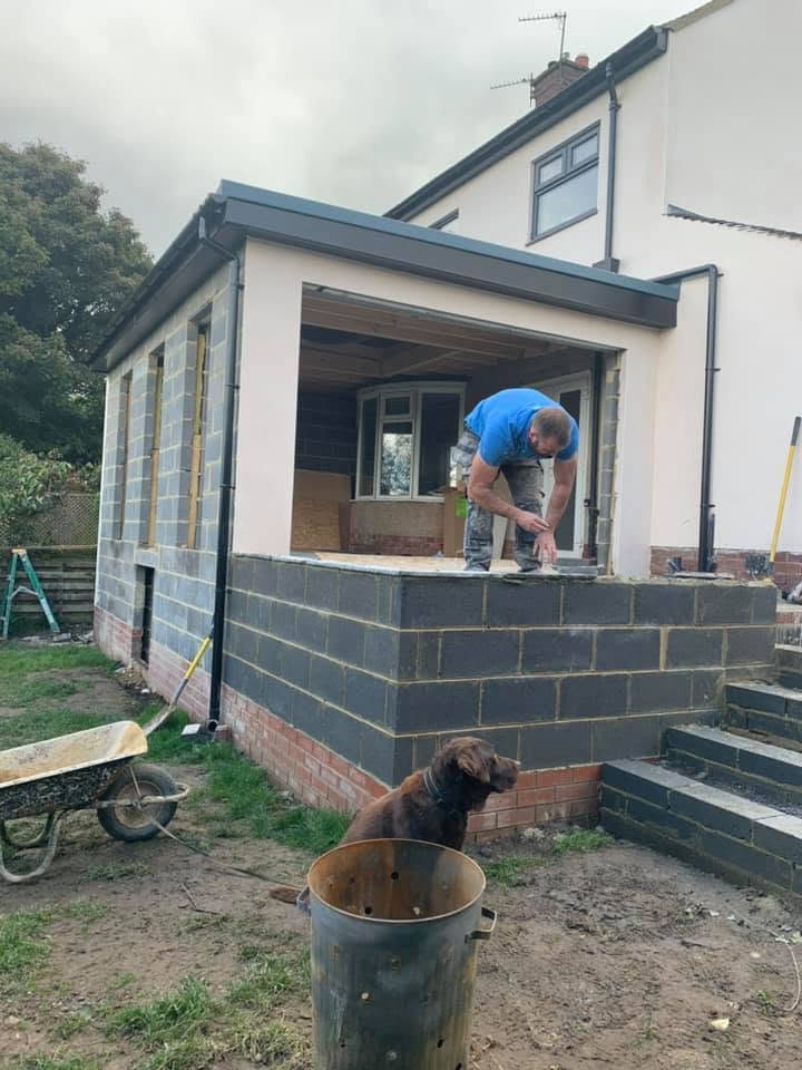Home extension exterior