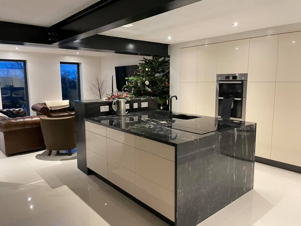 Kitchen plastering and finishing